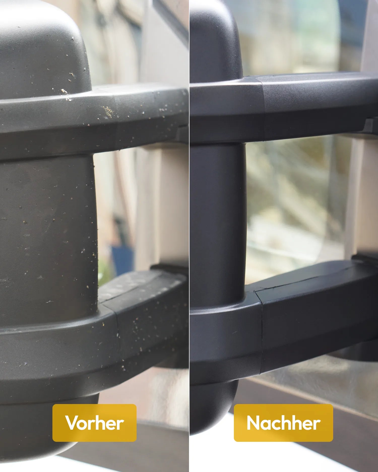 Vorher- Nachher-Vergleich des Insektenentferners von TRAVORA